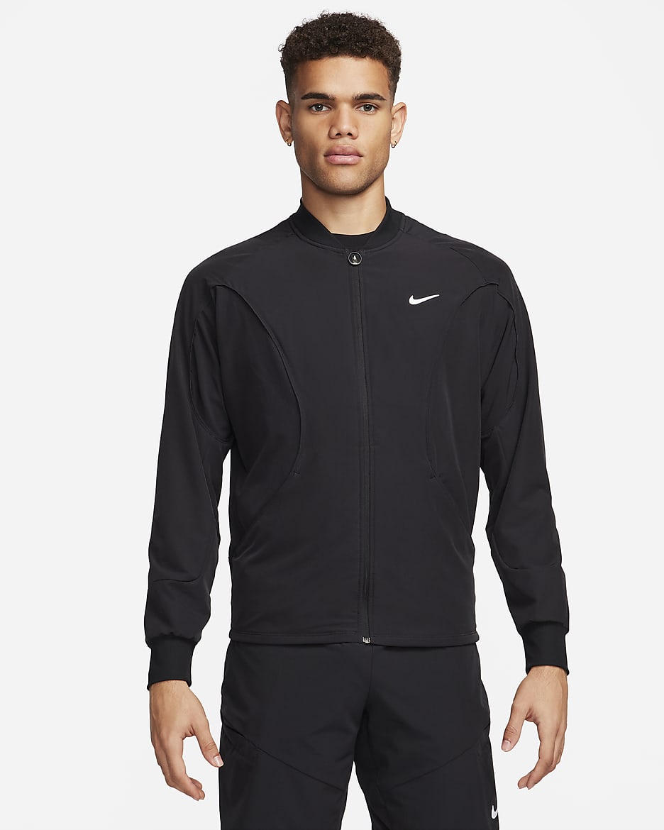 NikeCourt Advantage Men s Dri FIT Tennis Jacket. Nike